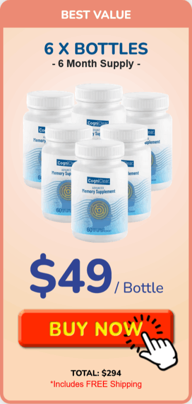 Order Cogniclear memory supplement from official website - highest rated brain booster supplement for focus and clarity